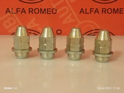 Alfa Romeo Giulia Duett 105 115 Set 4 Bolzen Rad Gewinde Links