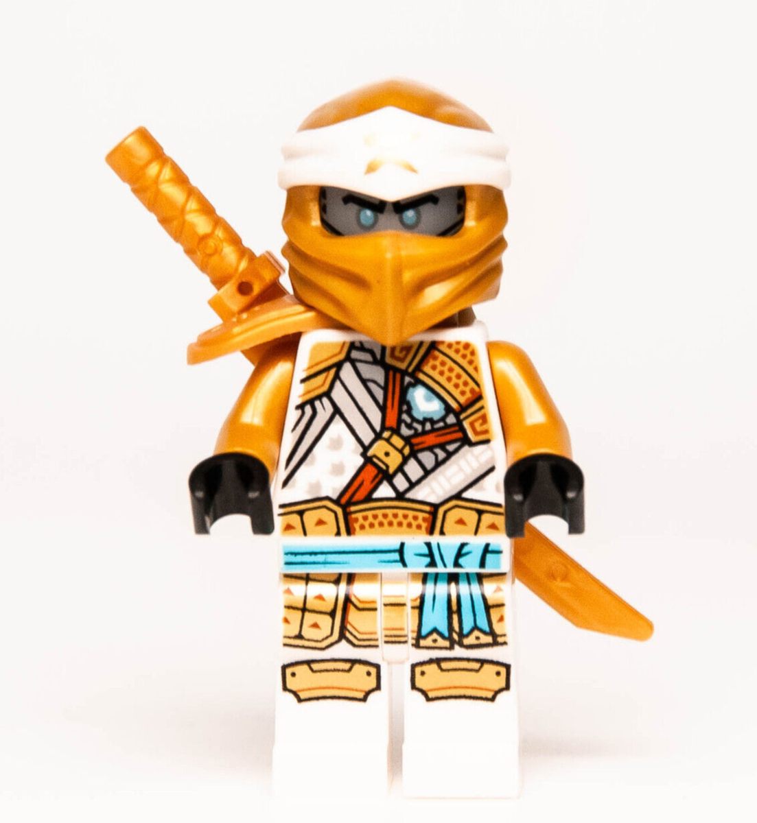 New LEGO Ninjago Minifigure - Zane Golden Ninja Crystalized New LEGO Ninjago Minifigure - Zane Golden Ninja Crystalized