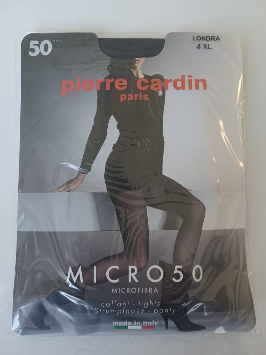 PIERRE CARDIN COLLANT OPAQUE MAT MICRO 50 DEN TAILLE 4-XL COULEUR LONDRA