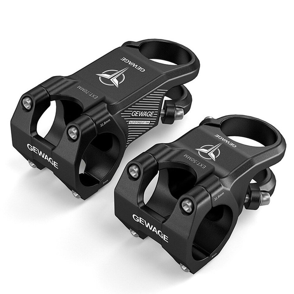 Negative Angle Handlebar Stem Fixed Gear MTB Road Bike Ultralight Riser