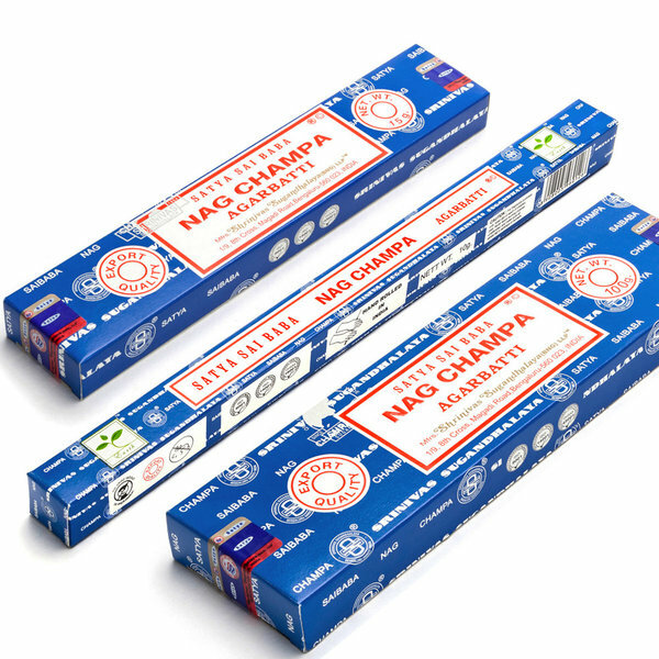 BENGALURU SATYA NAG CHAMPA AGARBATTI INCENSE STICKS 10/15/40/100