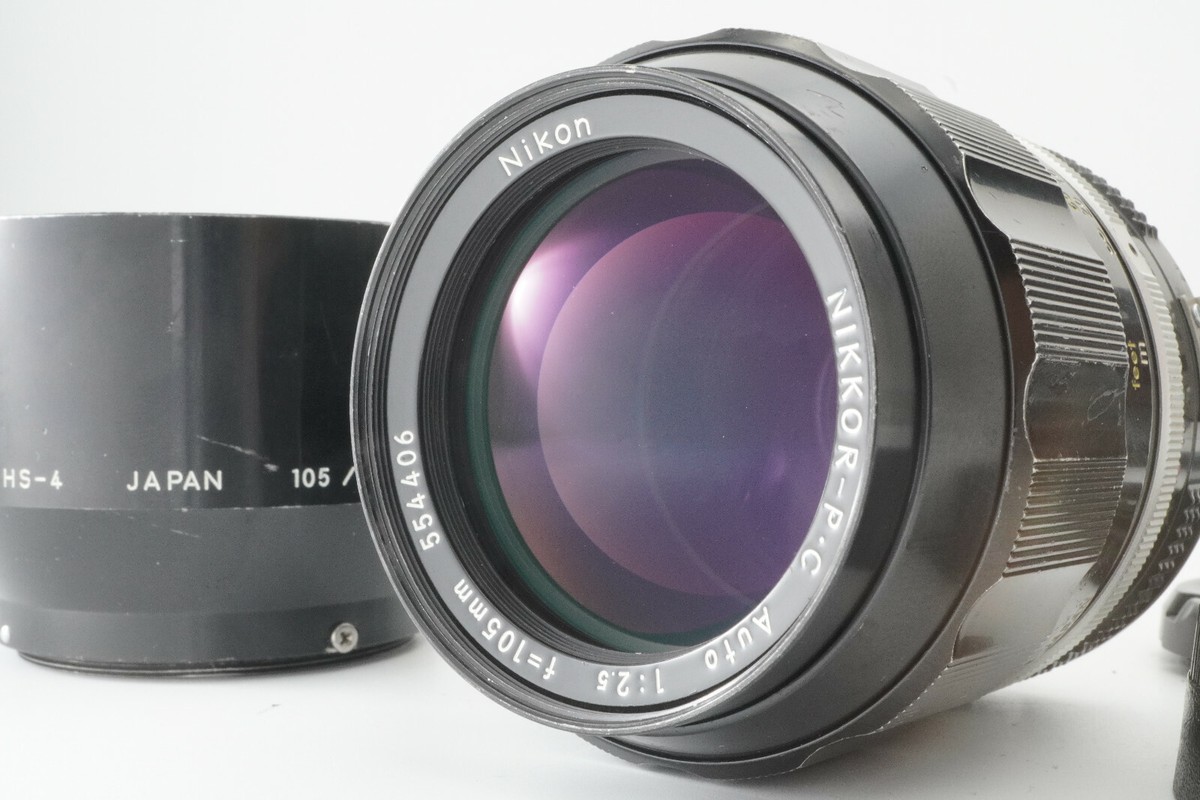 Nikon ニコン NIKKOR-P.C Auto 105mm F2.5 非Ai Nikon 105mm f2.5 Nikkor-P.C Auto Pre-AI - Lens – Kamerastore