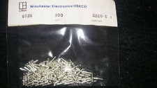 Staffall / Useco 2520C1 non-insulated solid subminiature turret term. 100 pc pkg