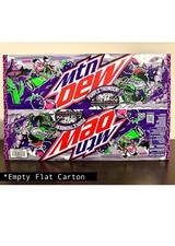 Mtn Dew Purple Thunder Empty Carton