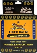 SM Tiger Balm Pain Relieving Ointment Sports Ultra 50g Sports Rub Ultra Strength