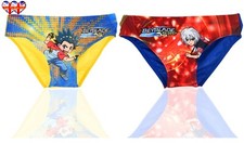 Beyblade Boy's Swim Briefs Junior Swimwear, for 3To8 Years old,Official License 
