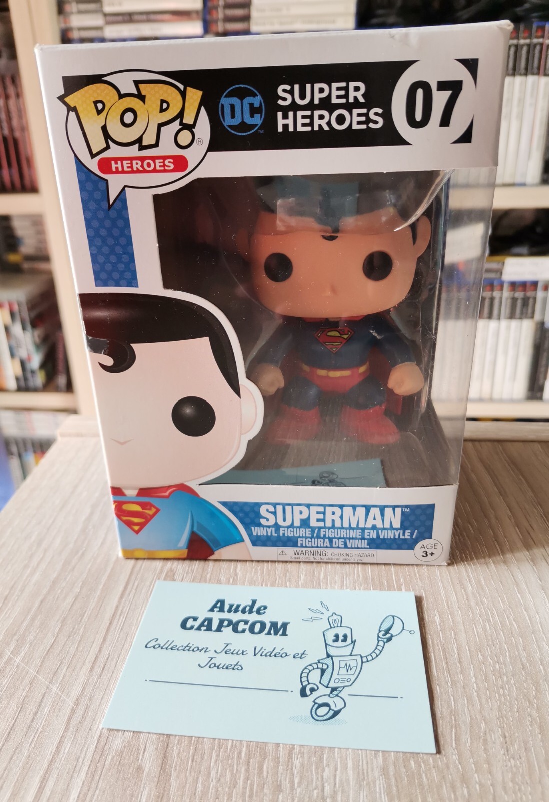 Figurine Funko [Pop] Dc Super Heroes Superman 07
