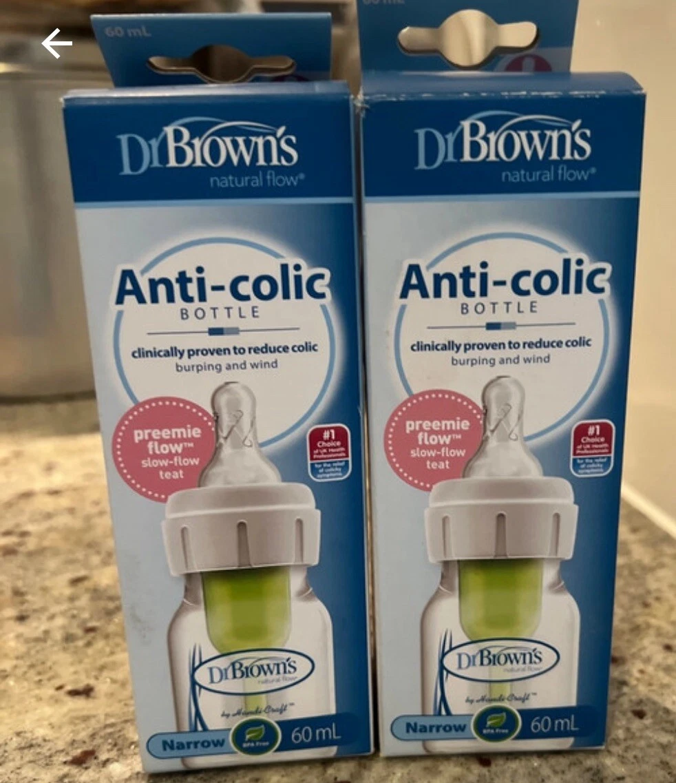 2 New Dr Brown 60 Ml Bottles
