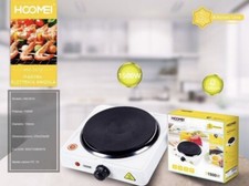Single Electric Camping Stove with Cast Iron Plate 15cm 1500W HM-5610