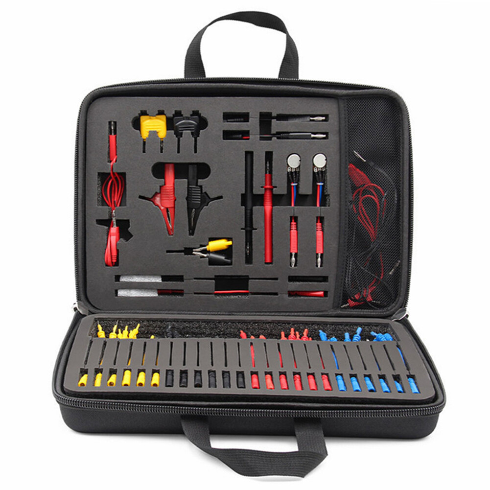 90Pcs Multimeter Test Lead Kits Sets Durable Automotive Electronic