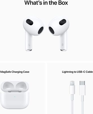 Apple AirPods 第三世代 A2566 Apple AirPods 3rd Gen MPNY3AM/A A2565 A2564 A2897 Lightning