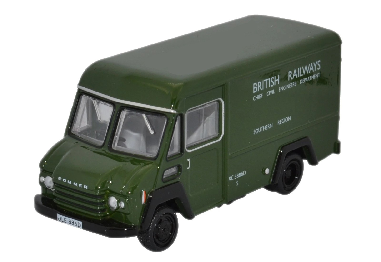 1:76 Scale Oxford 76CWT001 Commer Walk Thru Van - BRITSH RAIL - BNIB
