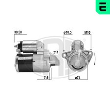 ERA Anlasser Starter 221061A 12V für MAZDA CX KF 30 DM KE GH BM BN BP GJ GL DL