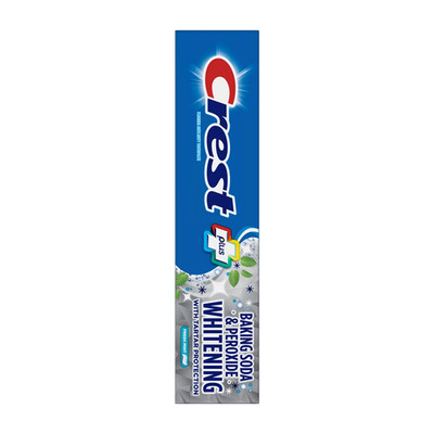 Crest Whitening Zahnpasta mit Baking Soda & Peroxid gegen Verfärbungen, 161 g