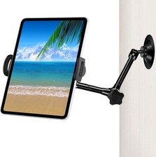 Drill Base Tablet Wall Mount Holder for 7" 12.9" iPad/Galaxy Tabs/Google