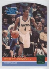 2010-11 Donruss Rated Rookie Emerald Die-Cut Wesley Johnson #231 0a1