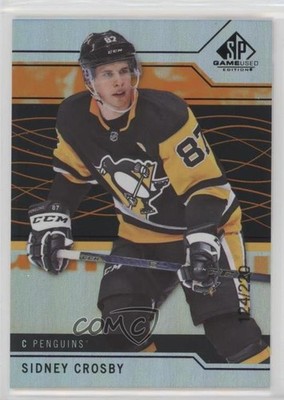 2018-19 Upper Deck SP Game Used Orange Rainbow 124/220 Sidney Crosby #85 au7