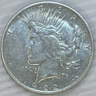 1922D Silver Peace Dollar Uncertified Very Fine Circulated Condition