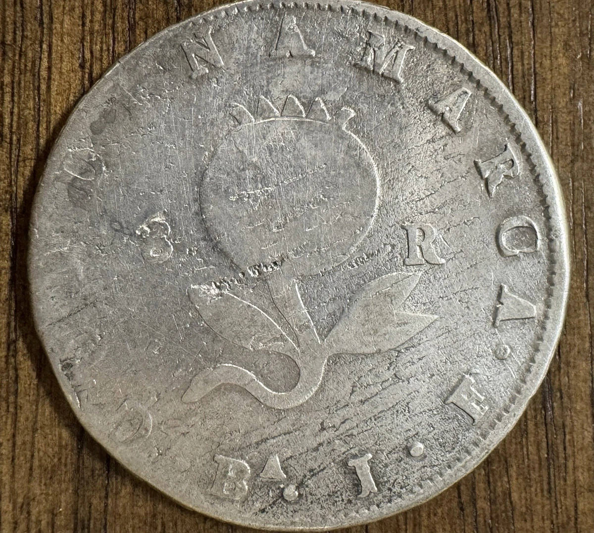 外国銀貨　コロンビア　8R銀貨　1821年Ba ＪF 1821 Year Colombia Coins for sale | eBay
