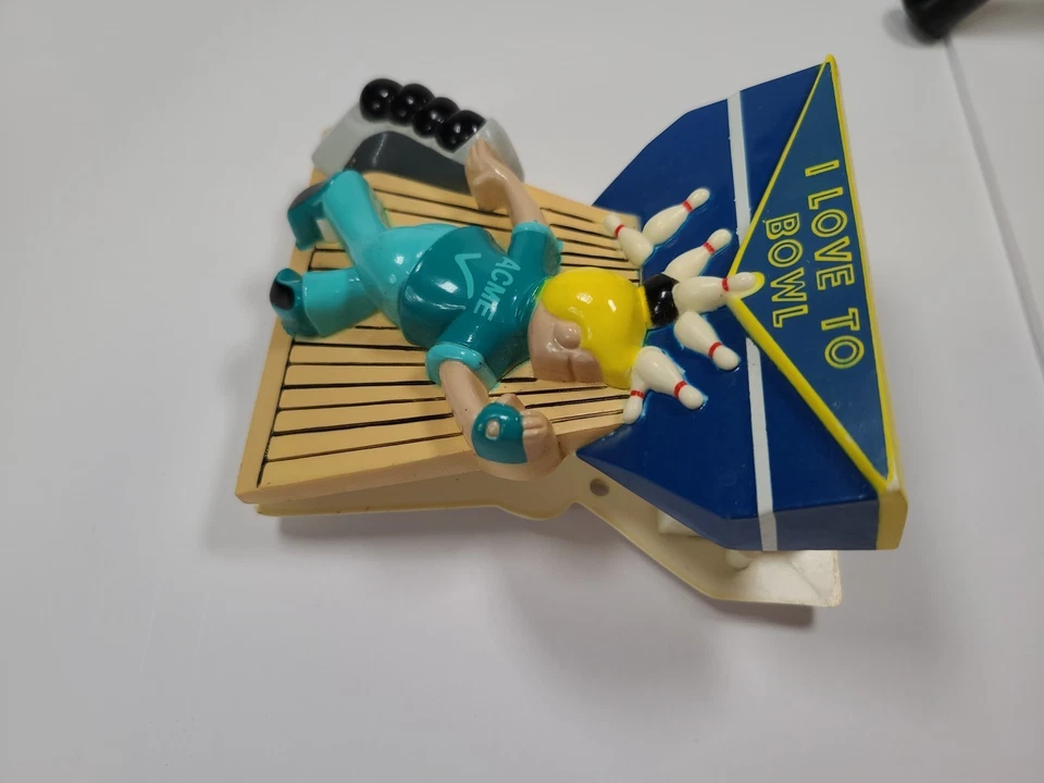 Clip magnético de sonido para refrigerador Acme "I LOVE TO BOWL" funciona Foto 4 de 4