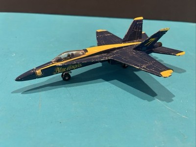 1989 Ertl McDonnell Douglas F-18 Hornet Blue Angels U.S. Navy Fighter Air Plane