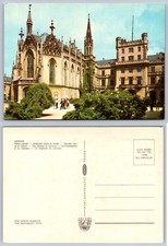 Lednice Castle Chapel Czech Republic Vintage Postcard Pressfoto Praha