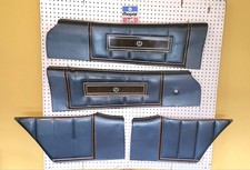 1971 71 Dodge Charger Se Special Edition Upper Door Panels Set Of 4 Gunmetal