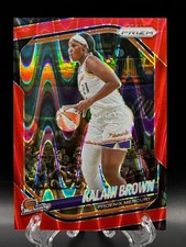 Kalani Brown 2025 Panini Prizm WNBA Red Seismic Prizm /249 Mercury #55