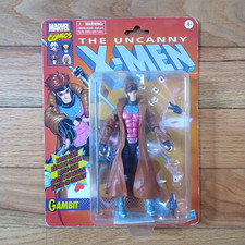 Marvel Legends Retro Series The Uncanny X-Men Gambit 6  Action Figure Hasbro