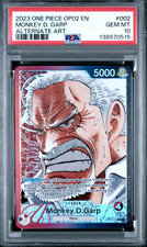 Monkey.D.Garp (002) (Alternate Art) OP02-002 Paramount War Foil PSA10
