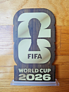 FIFA World Cup 2026 Hospitality VIP Acrylic Display Table Stand RARE