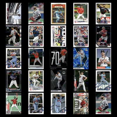 Minnesota Twins Lot 25 Baseball Cards Stadium Club Byron Buxton NM Baseball MLB