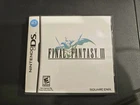 2006 Final Fantasy III Nintendo DS Case & Manual Only - No Video Game Cartridge