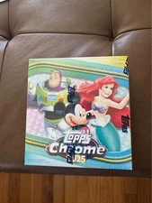 2025 TOPPS CHROME DISNEY FACTORY SEALED MEGA BOX - New / Sealed