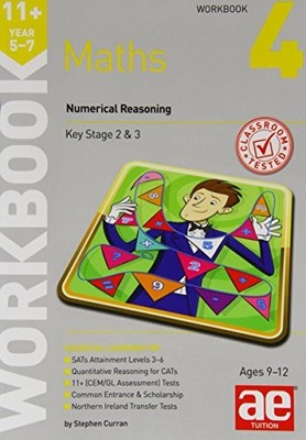 11+ Maths Year 5-7 Workbook 4: Num... by Curran, Stephen C. Paperback / softback