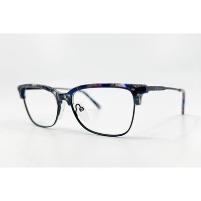 BCBGeneration Eyeglasses Womens Blue Paradise Blue Multi Cat Eye 51-16-135