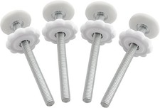 4 Pack Baby Gate Threaded Spindle Rod 8MMM8 Screw Bolts Hardware Parts Kit