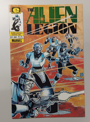 Alien Legion #3, Marvel Comics, Aug 1984