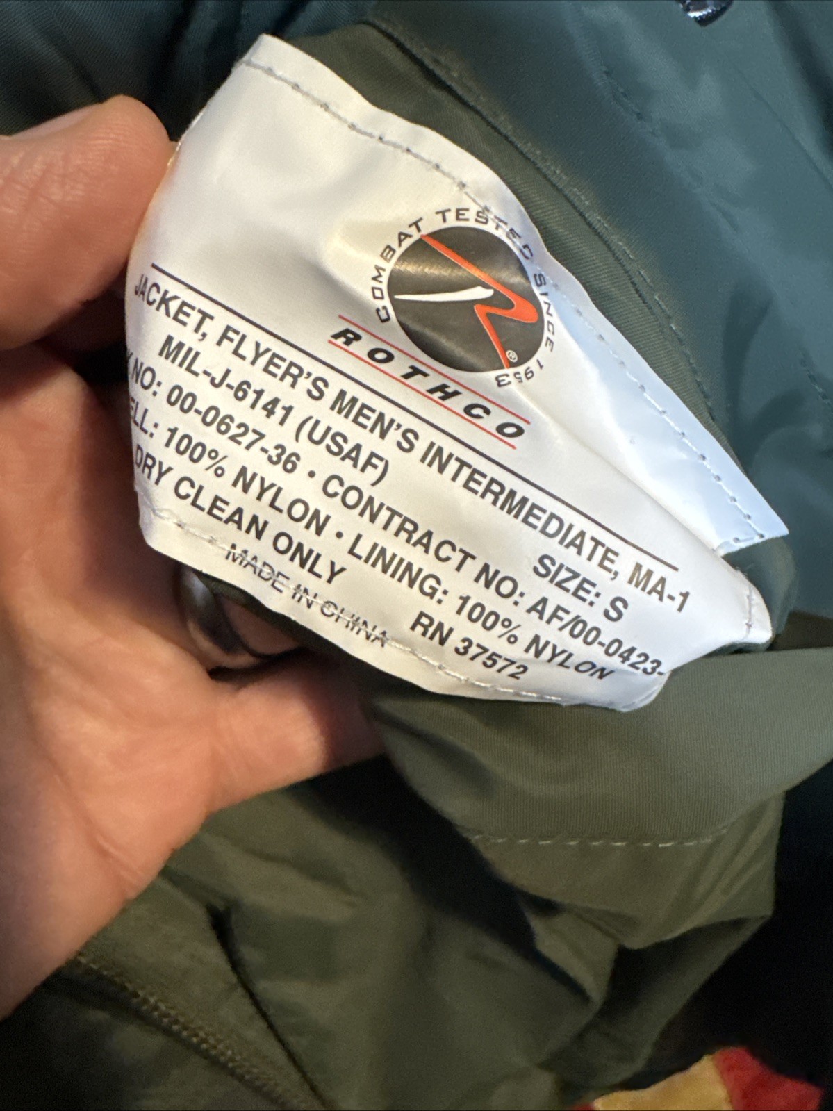 Small Army Full-Zip Bomber Jacket Patch Embroide … - image 6