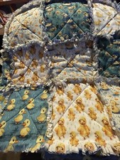 Duck Baby Rag Quilt