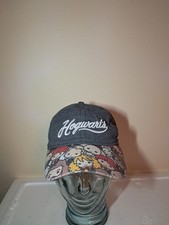 Harry Potter Hogwarts Hat Baseball Cap Embroidered Chibi Cartoon Adult OSFM