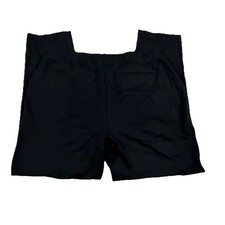 J Jill Ponte Slim Leg Black Pull On Pants Size Large Stretch Ankle J2