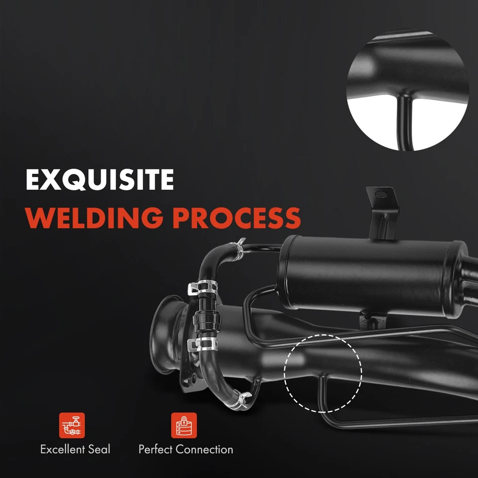 Nuevo cuello de llenado de tanque de combustible de acero para Mitsubishi Galant 2004 2005 L4 2,4 L MN106200 Foto 4 de 4