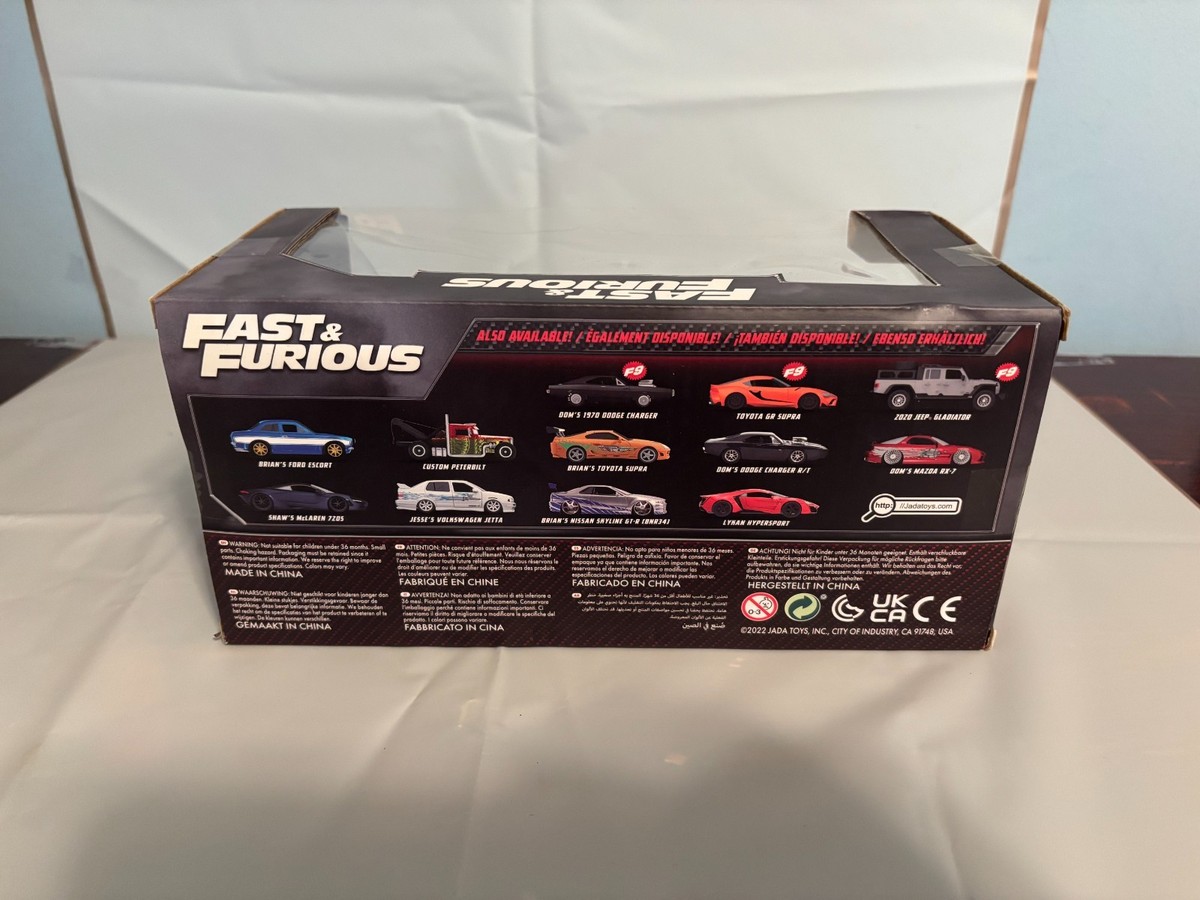 Jada Toys 1:24 Scale Fast and Furious Die-Cast Car - Orange for