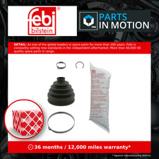 CV Joint Boot fits BMW X5 E53 3.0D Front Outer 01 to 06 C.V. Driveshaft Gaiter