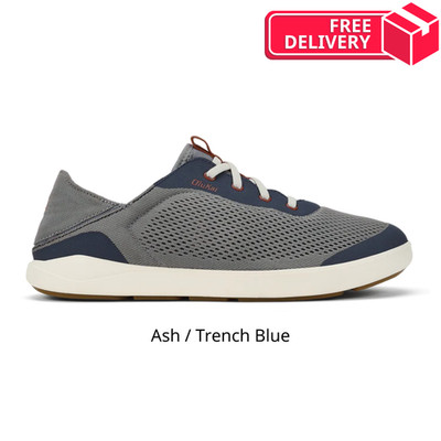 Olukai Moku Pae Men s Breathable Boat Shoes Brand New, Auth
