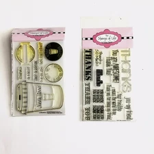 The Stamps of Life - Coffee Thanks You Are Awesome You Rock Thank You Lot of 2