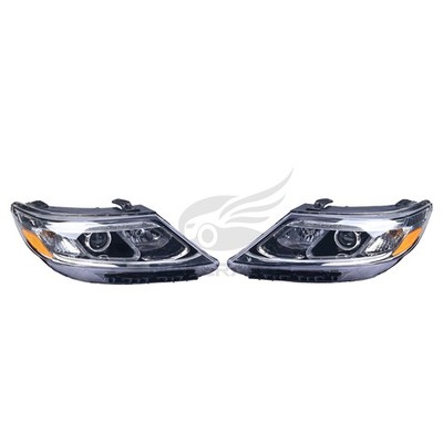 Left Driver/Right Passenger Side Halogen Headlight For 14-15 Kia Sorrento EX SX