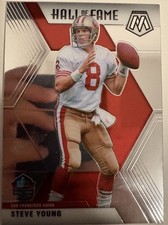 2020 Panini Mosaic - Hall of Fame Steve Young #291 Silver Prizm