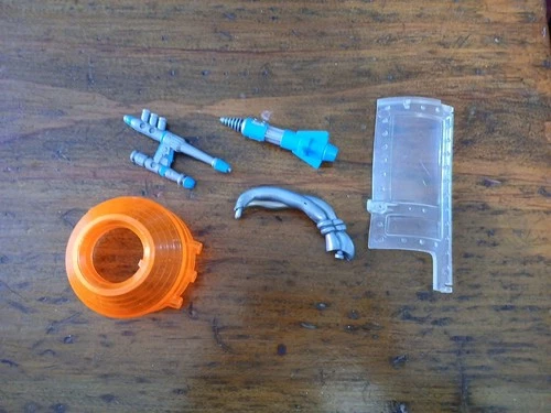 Vintage Teenage Mutant Ninja Turtles TMNT Mutant Module Drill 1990 Parts Lot